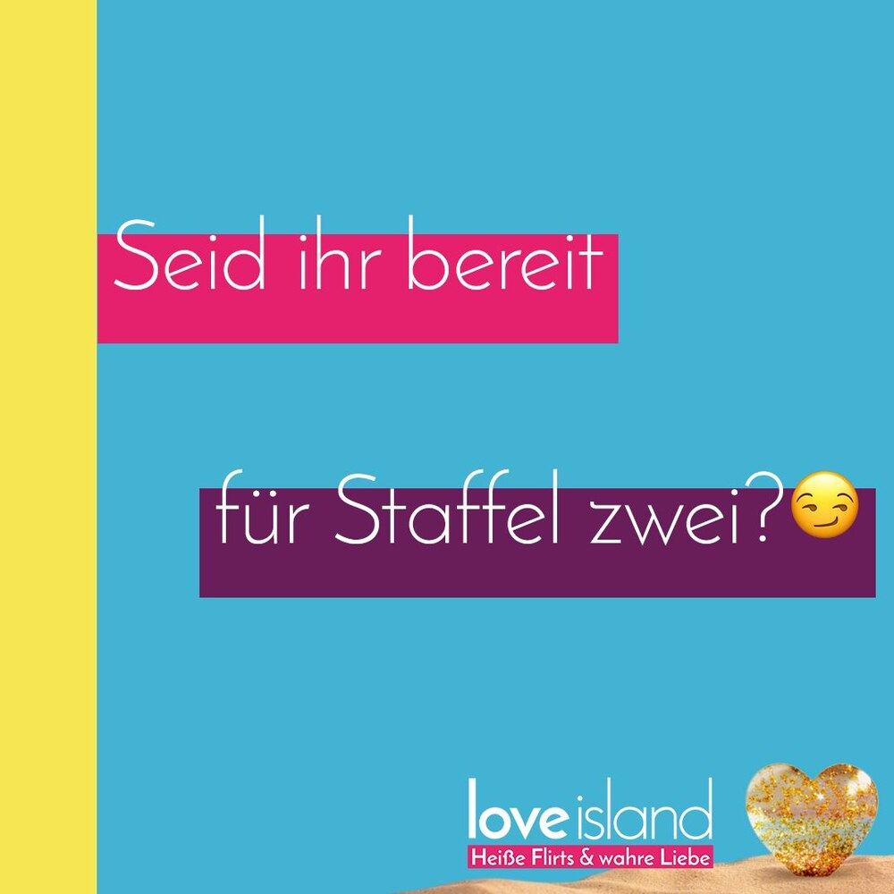 Love Island geht in die nächste Runde! ❤🏝